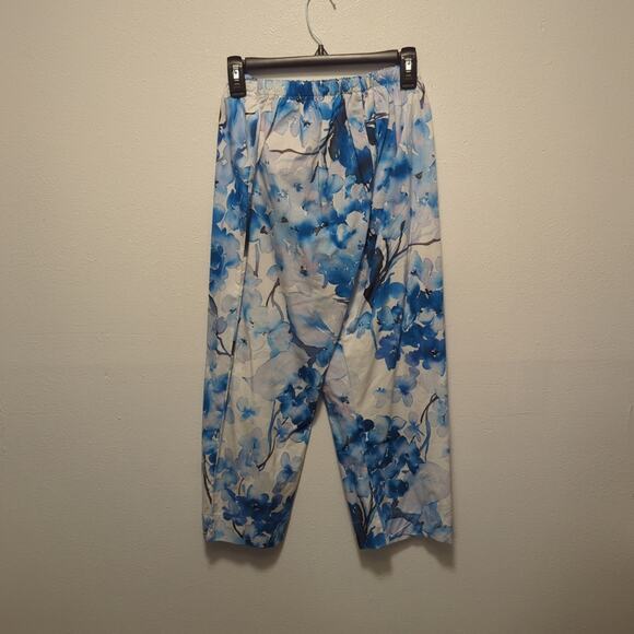 NWT Bryn Walker Cropped Floral Pull On Pants Sz XS - Picture 6 of 6